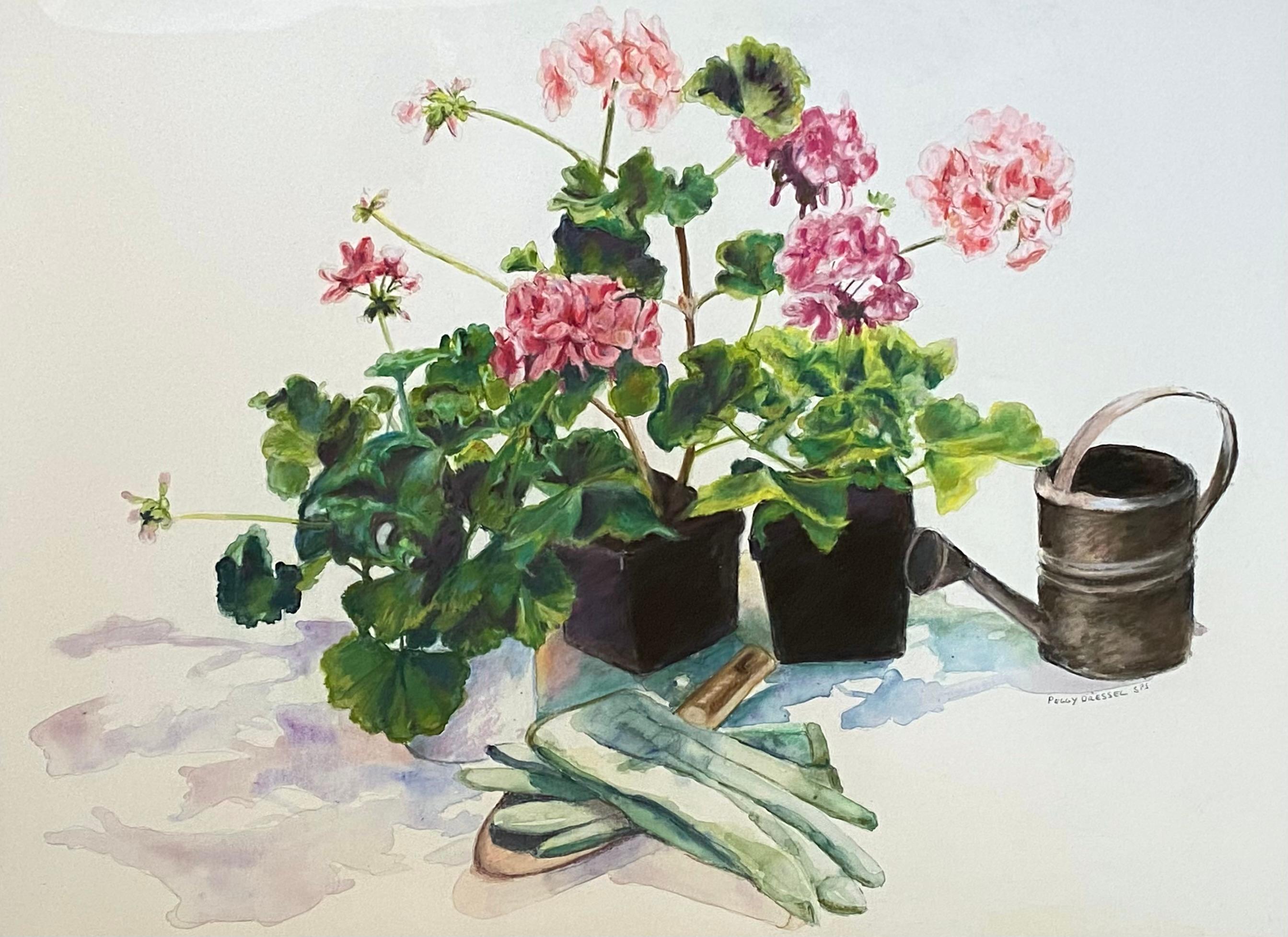 Peggy Dressel Still-Life - “Geraniums”