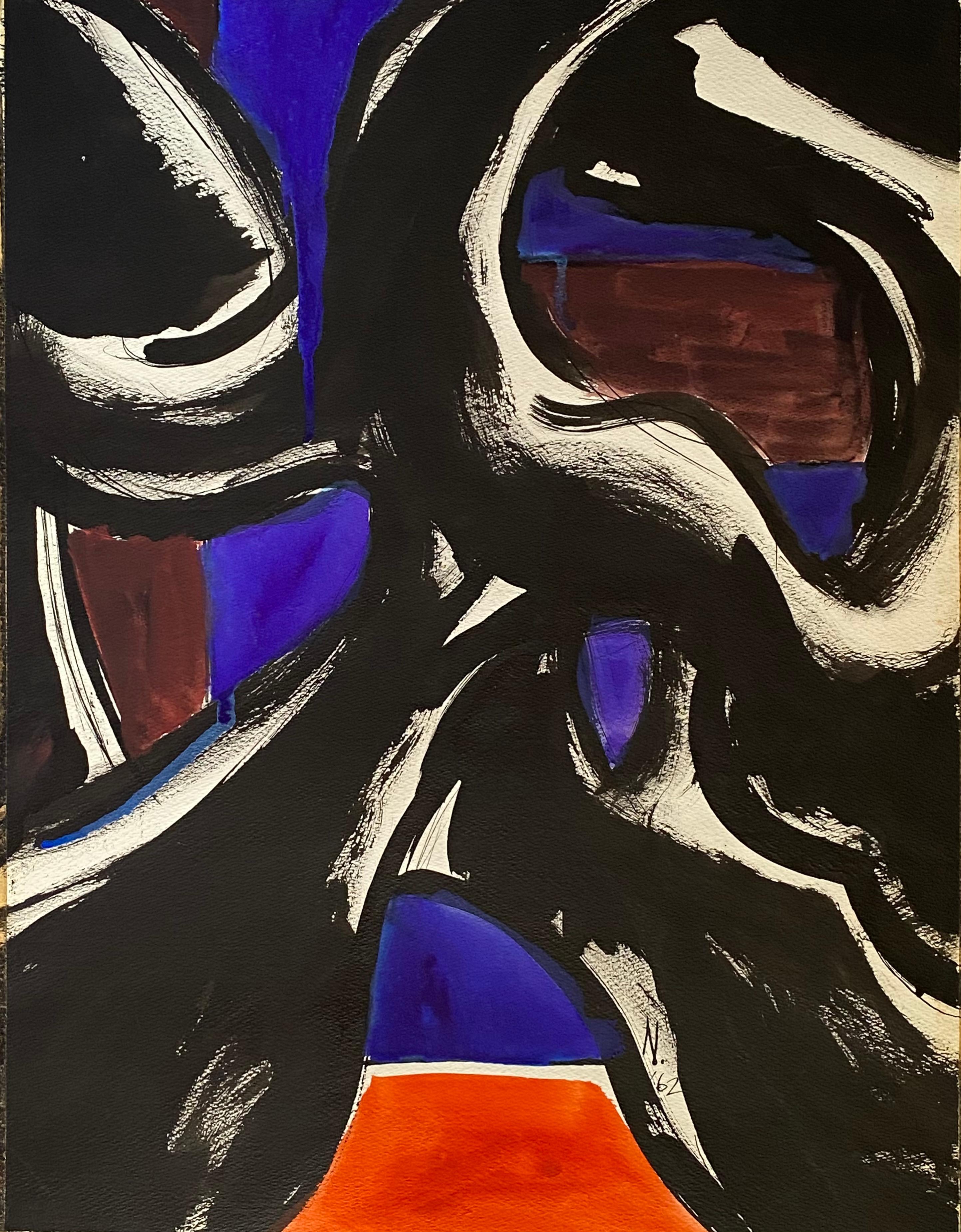 “Abstract Face” – Art von Lloyd Raymond Ney