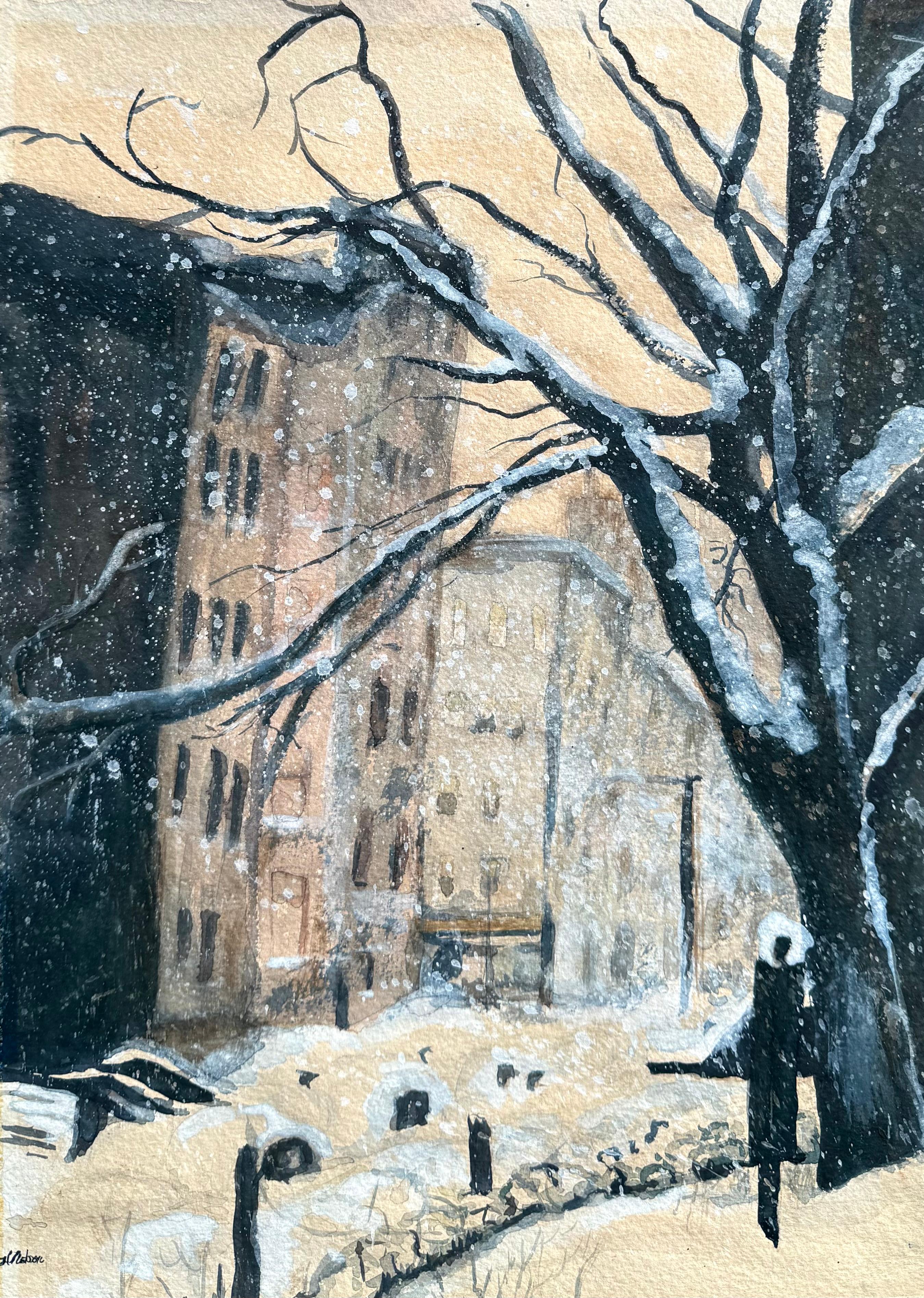 “City Snow” - Art by Hans Peter Nelson