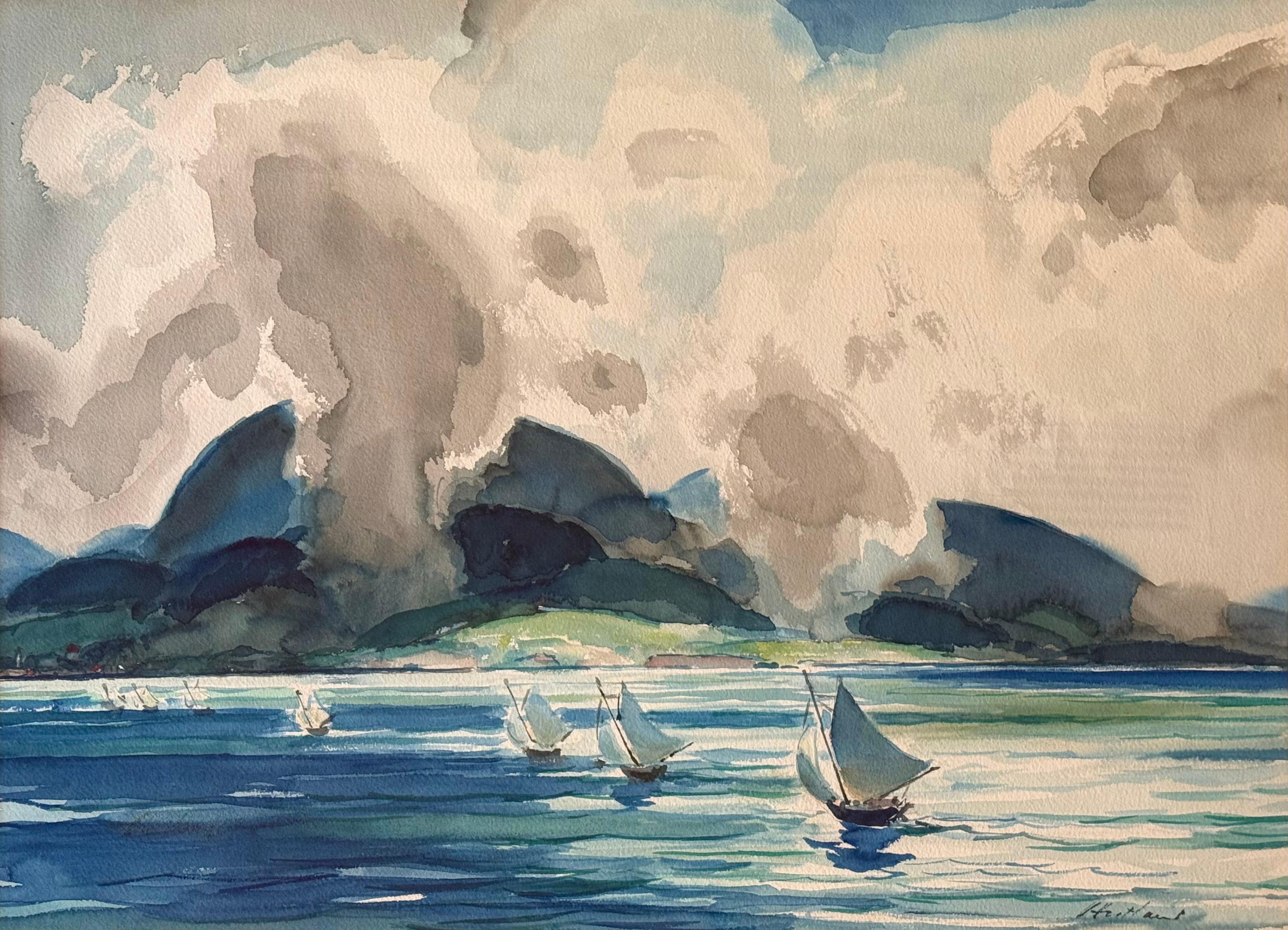 Le port Puerto Plata, République dominicaine - Art de Wilmot Emerton Heitland