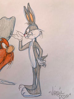 "Bugs Bunny y Yosemite Sam"