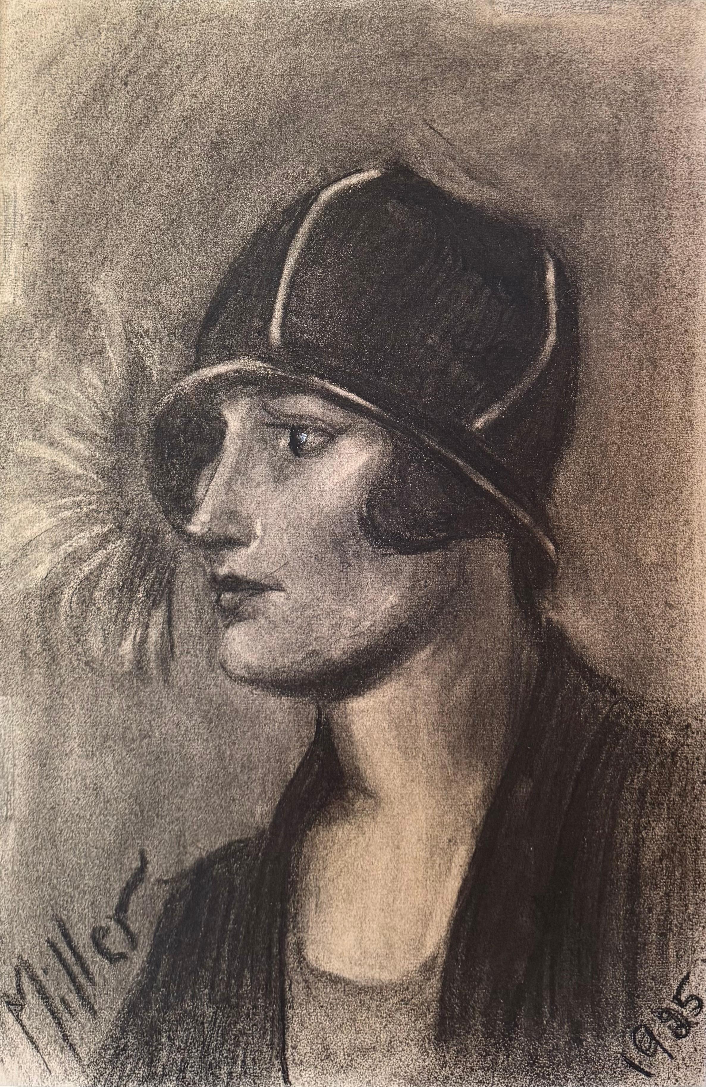 “Flapper Girl” - Art de Richard Emil Miller