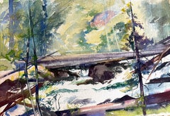 “Rushing Forest Stream”