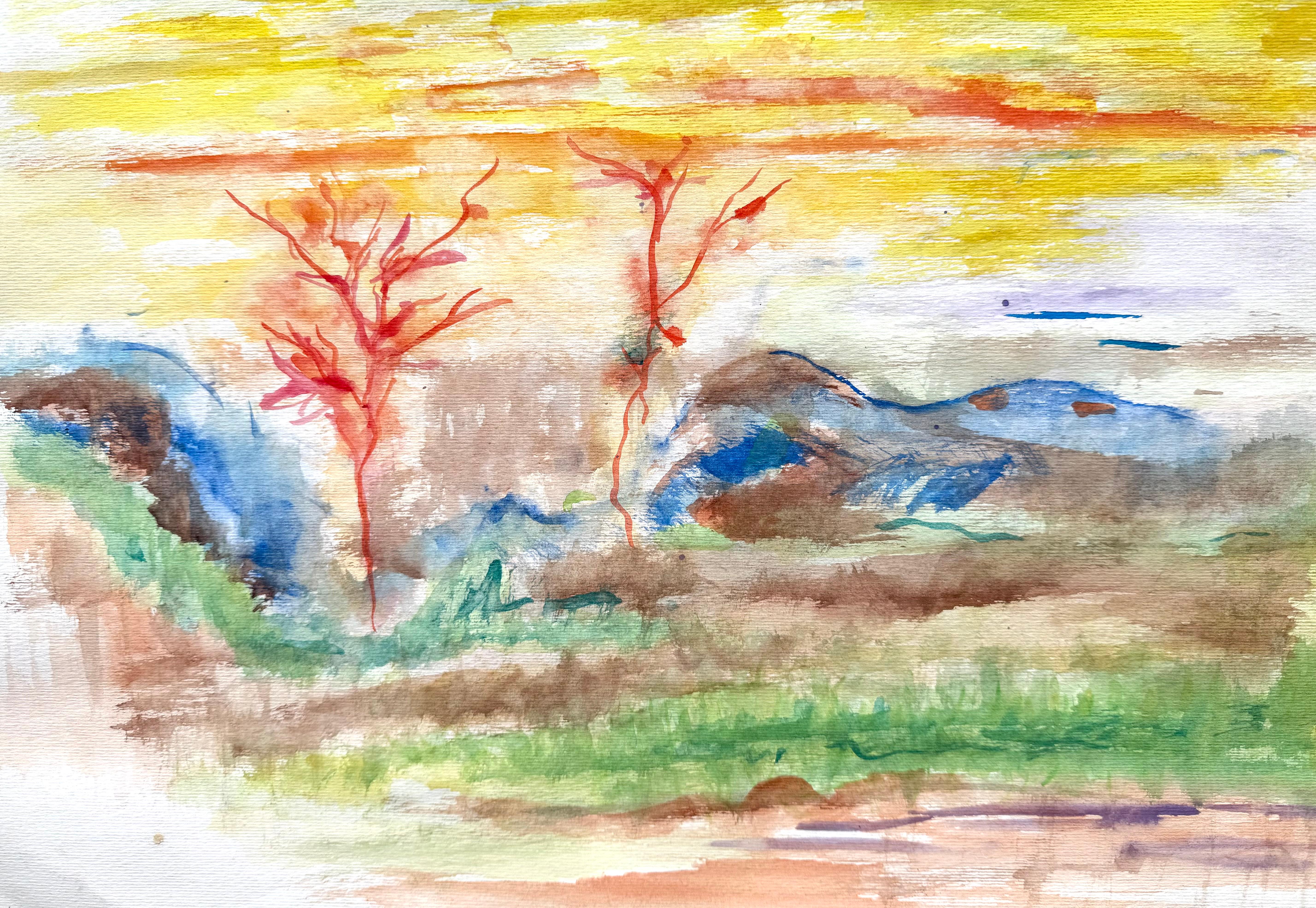 “Landscape in Maryland” - Art Postmoderno di  Vincent D. Smith