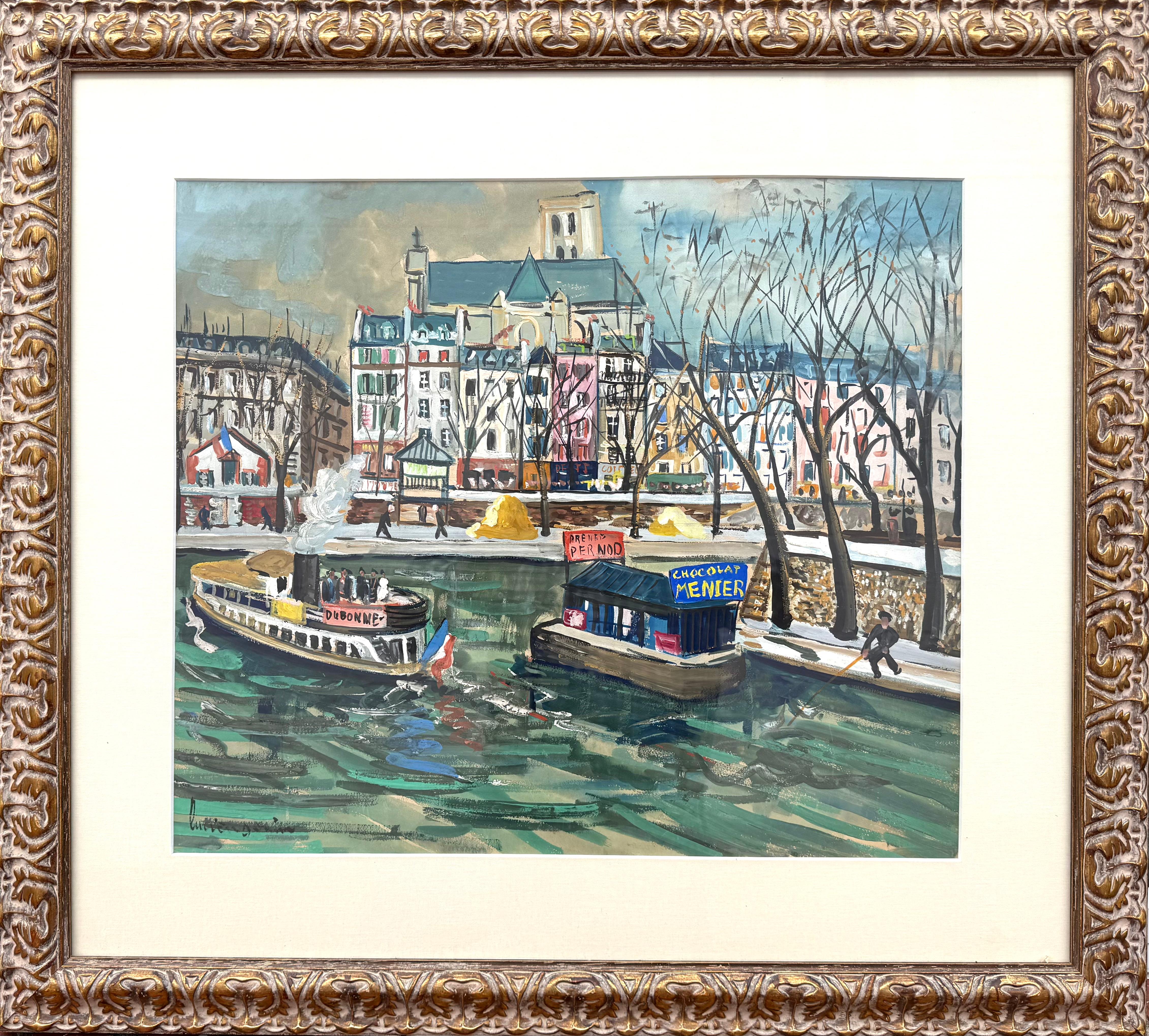 Postmoderne Dessins et aquarelles - Paysage