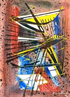 Abstract Drawings and Watercolors