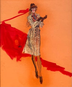 “Woman with Colorful Scarf”