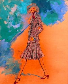 Paper Figurative Drawings and Watercolors