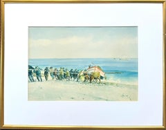 “Hauling in the Fishing Boat”