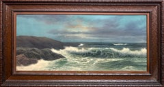 Twilight Crashing Surf”