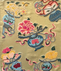 “Forbidden Stitch Chinese Embroidery” Vintage “Forbidden Stitch Chinese Embroidery”