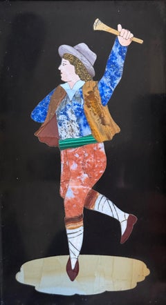 “Pietra Dura Male Dancer”