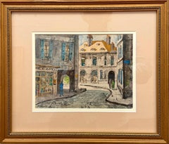 “Winding Paris Streets”