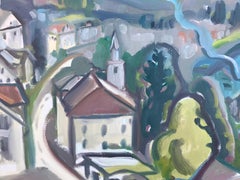 “Town on Lake Lucerne”