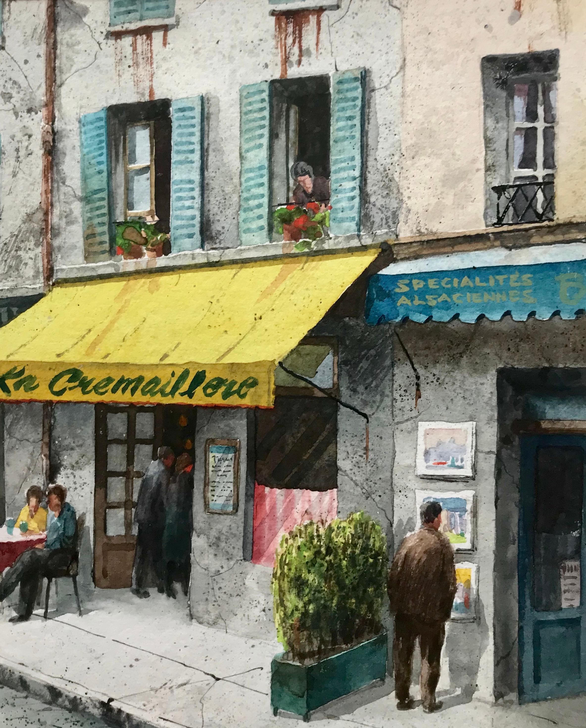 “La Crémaillère, Paris” - Art by Henry Martin Gasser