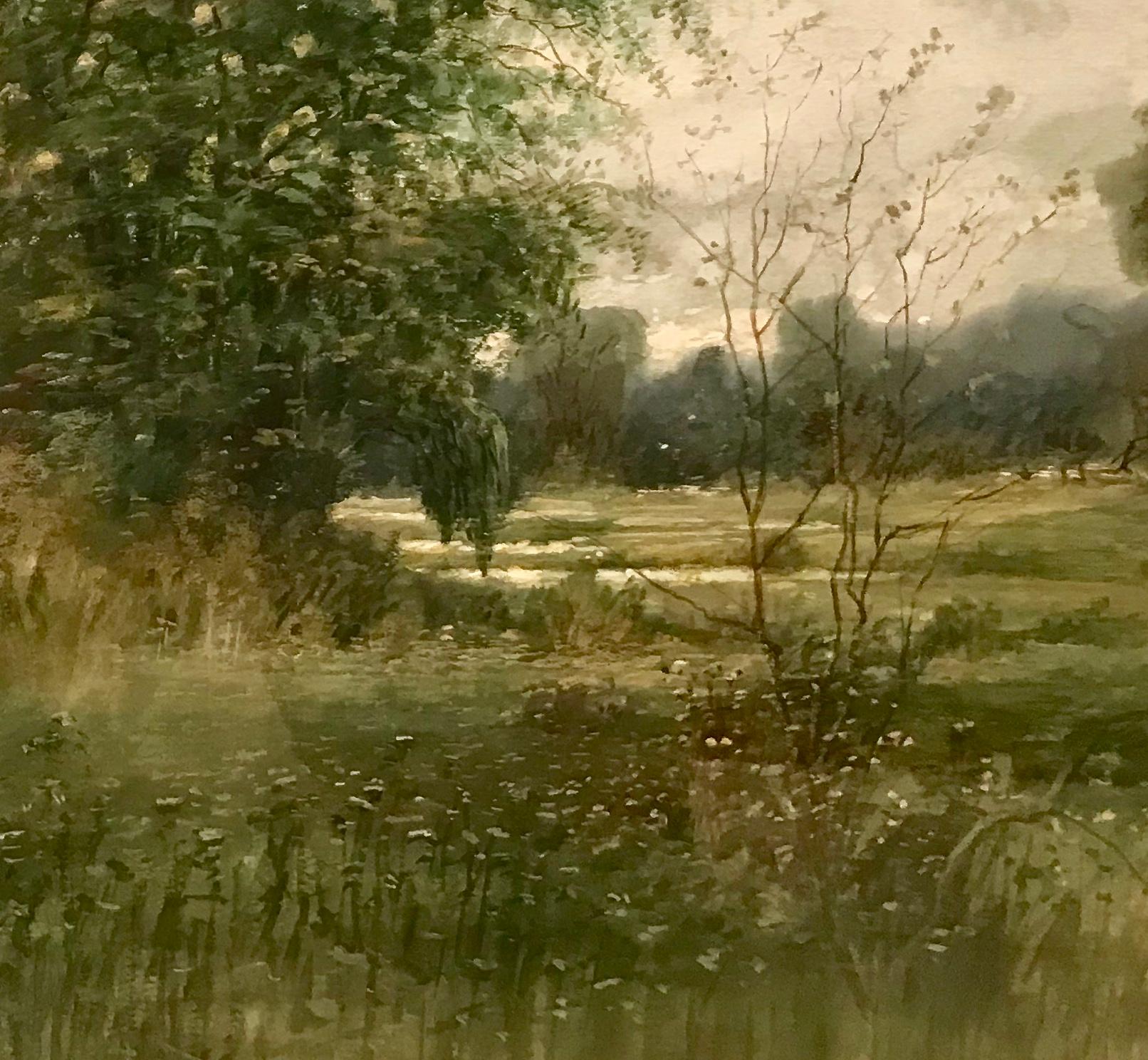 “Pond View” - Art by Samuel R. Chaffee