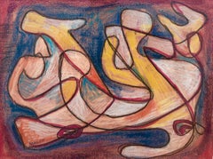 Post-Modern Abstract Drawings and Watercolors