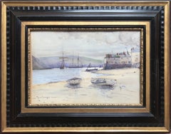 “Schooners, Fowey Harbour, Cornwall”