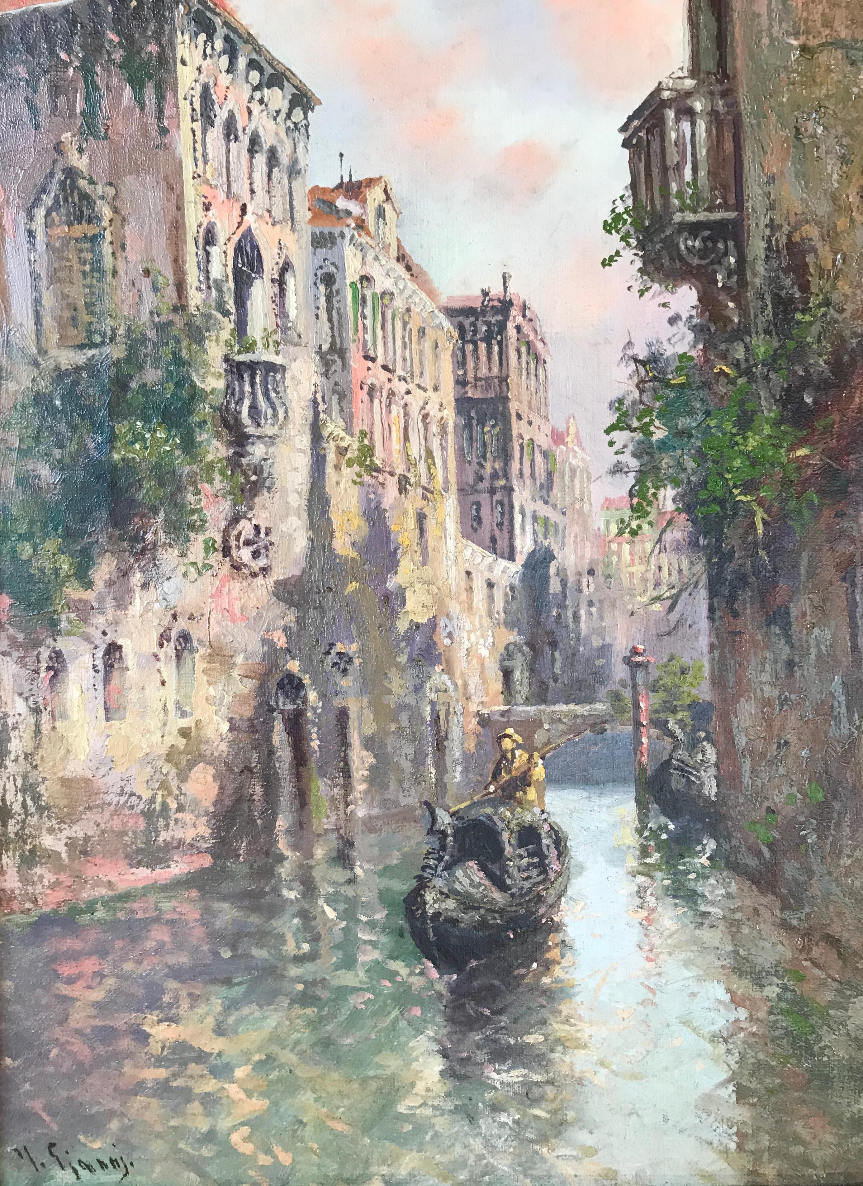 “Venezia” - Painting by Yves Gianni