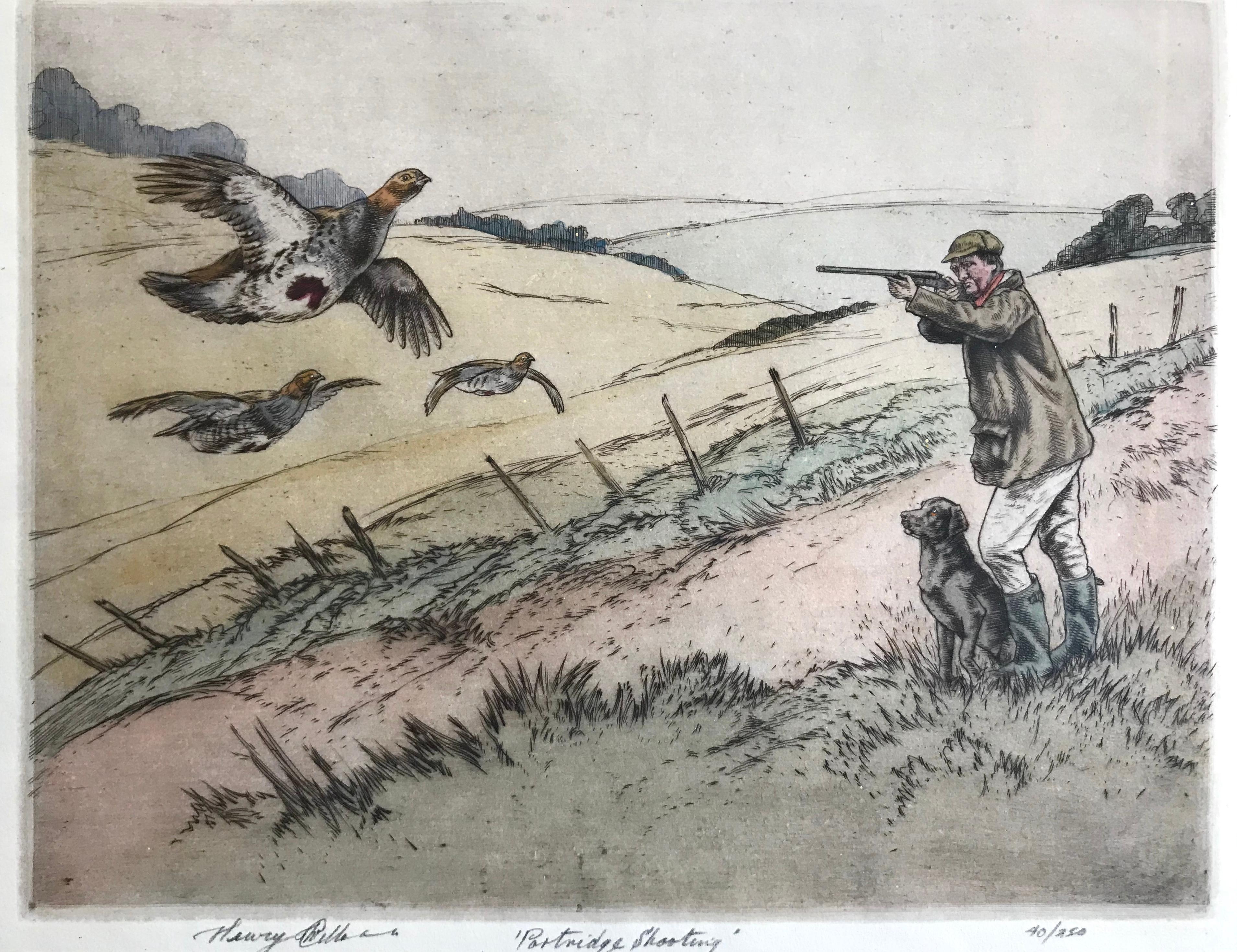 “Partridge Shooting” - Print by Henry Wilkinson