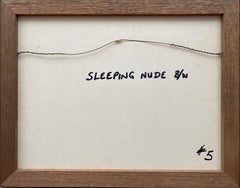 “Sleeping Nude B/W”