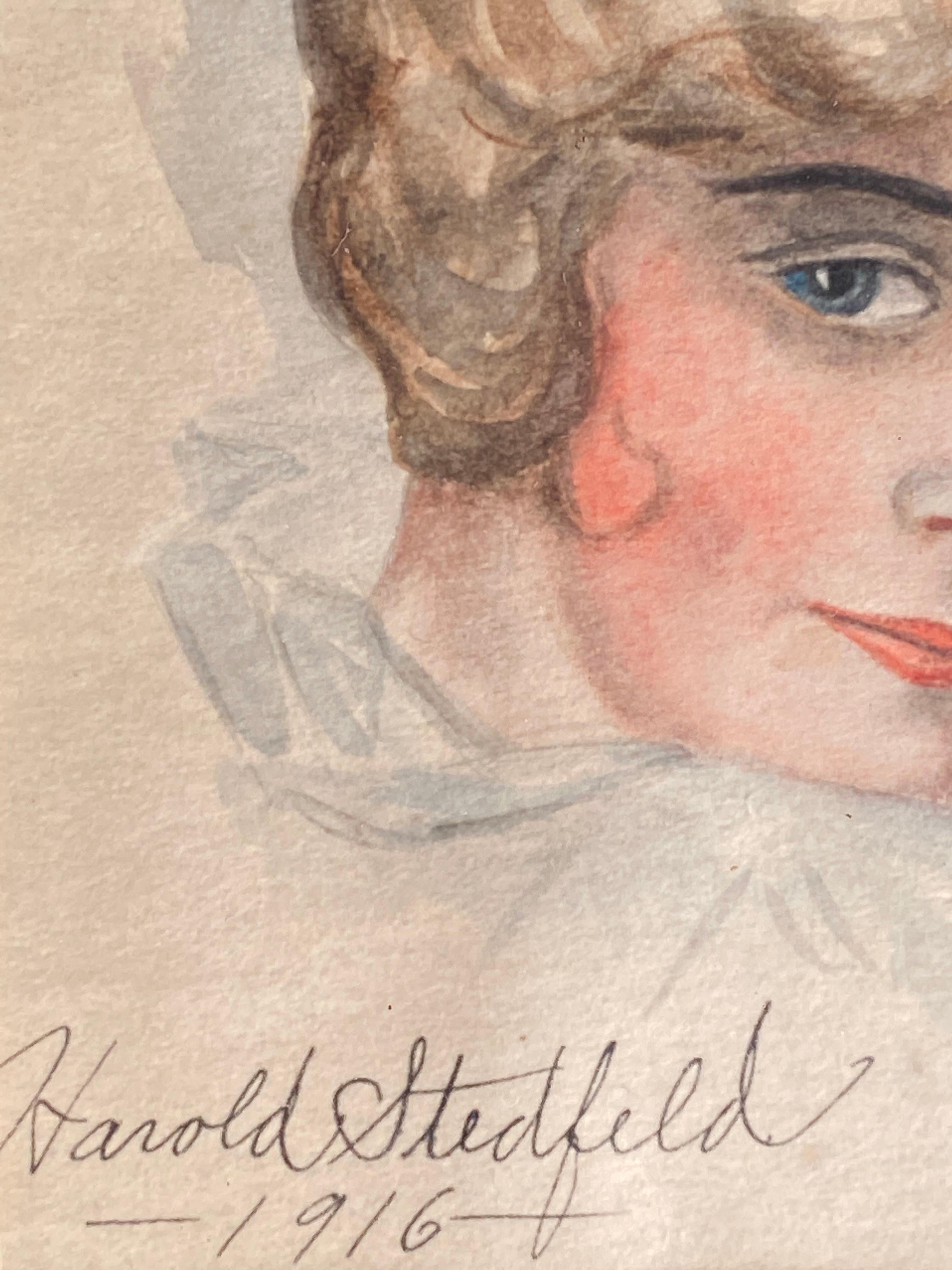 gibson girl painting