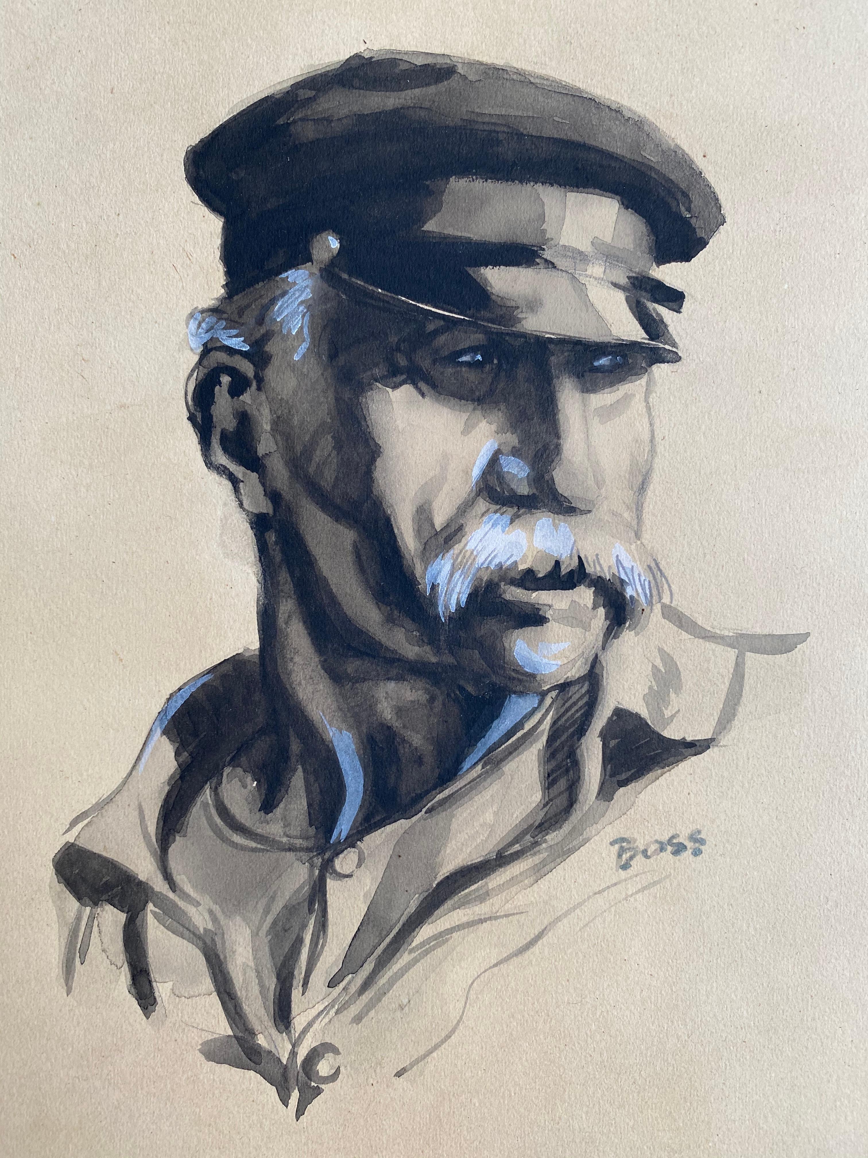 “Sea Captain” - Art by Henry Walcott Boss