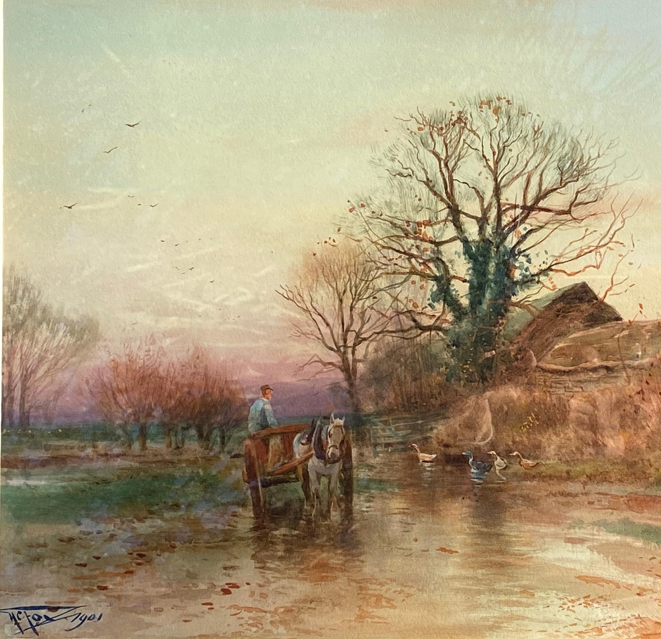 “End of the Day” - Art by Henry Charles Fox