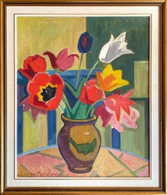 “Poppies and Tulips”
