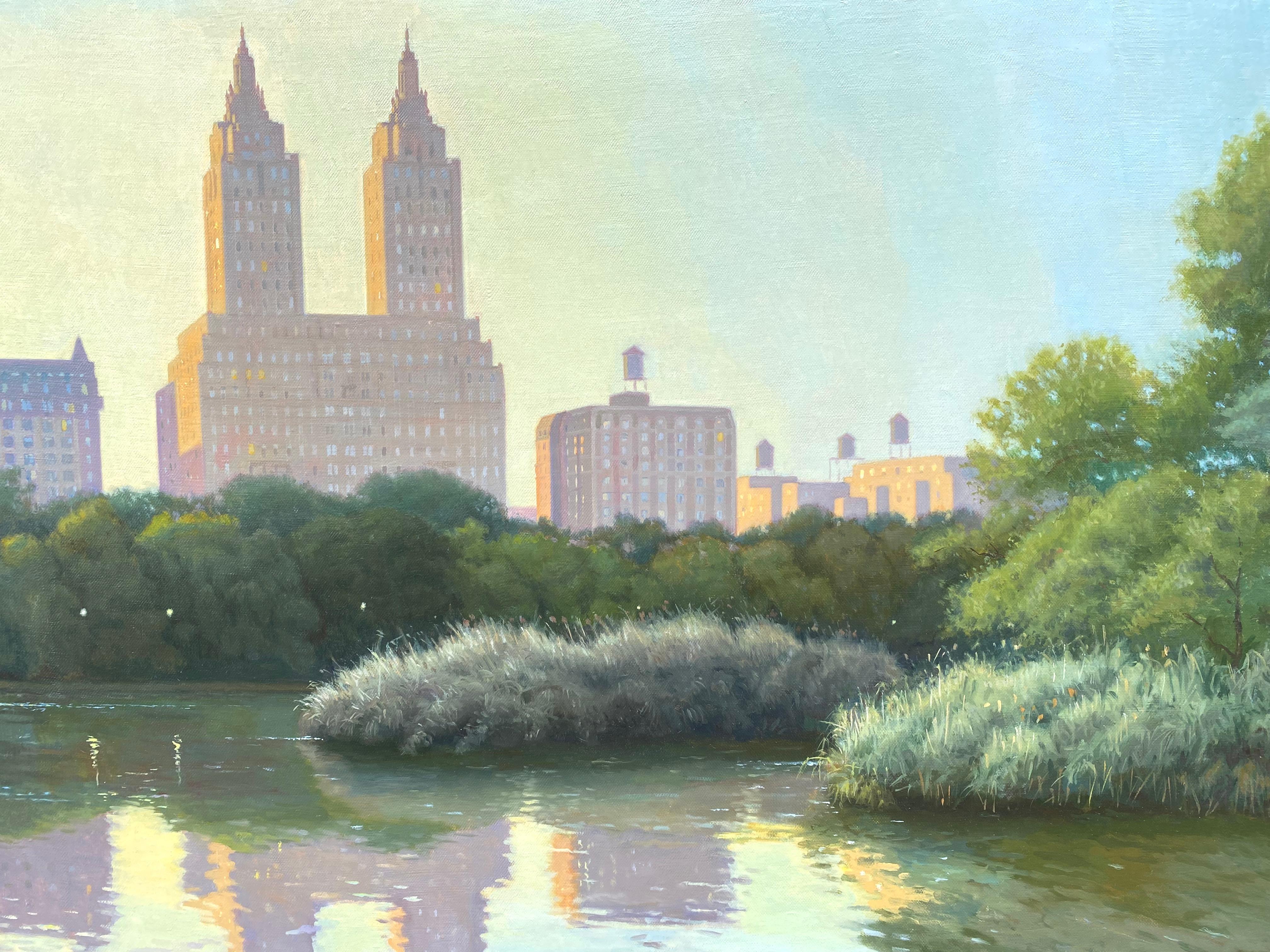 Jon deMartin Landscape Painting - “Central Park”