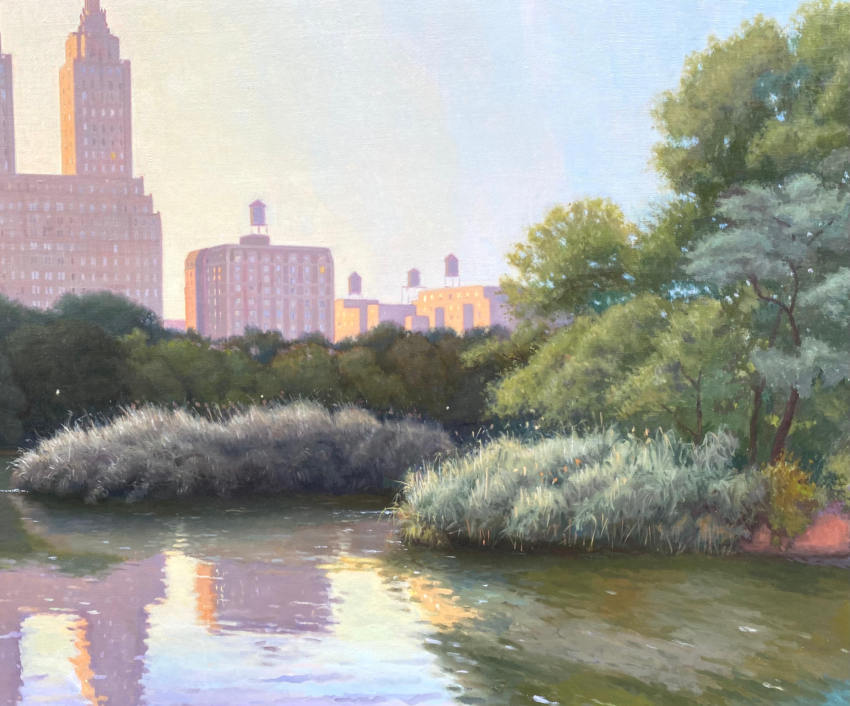 “Central Park” - Painting by Jon deMartin