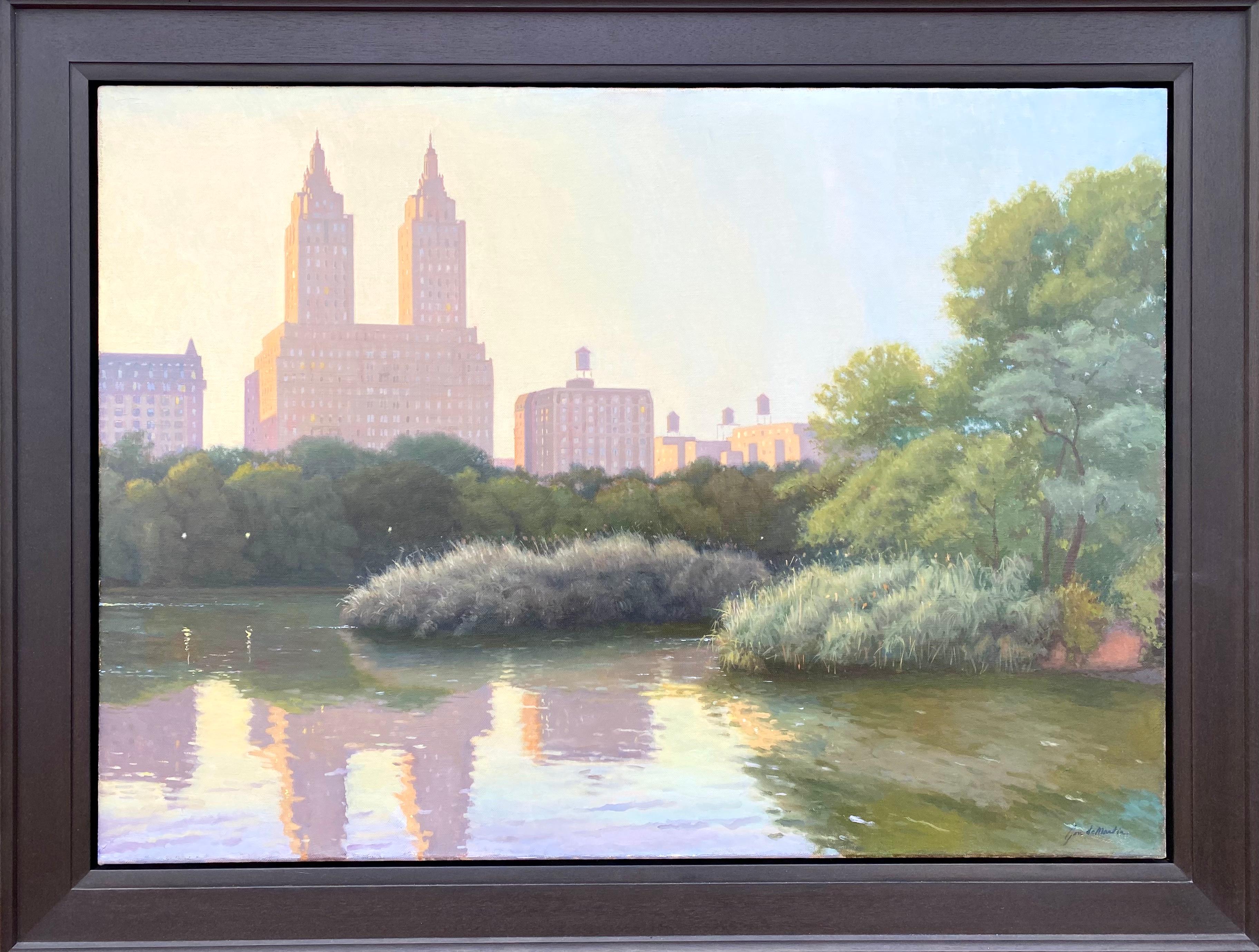 “Central Park” - Contemporary Painting by Jon deMartin
