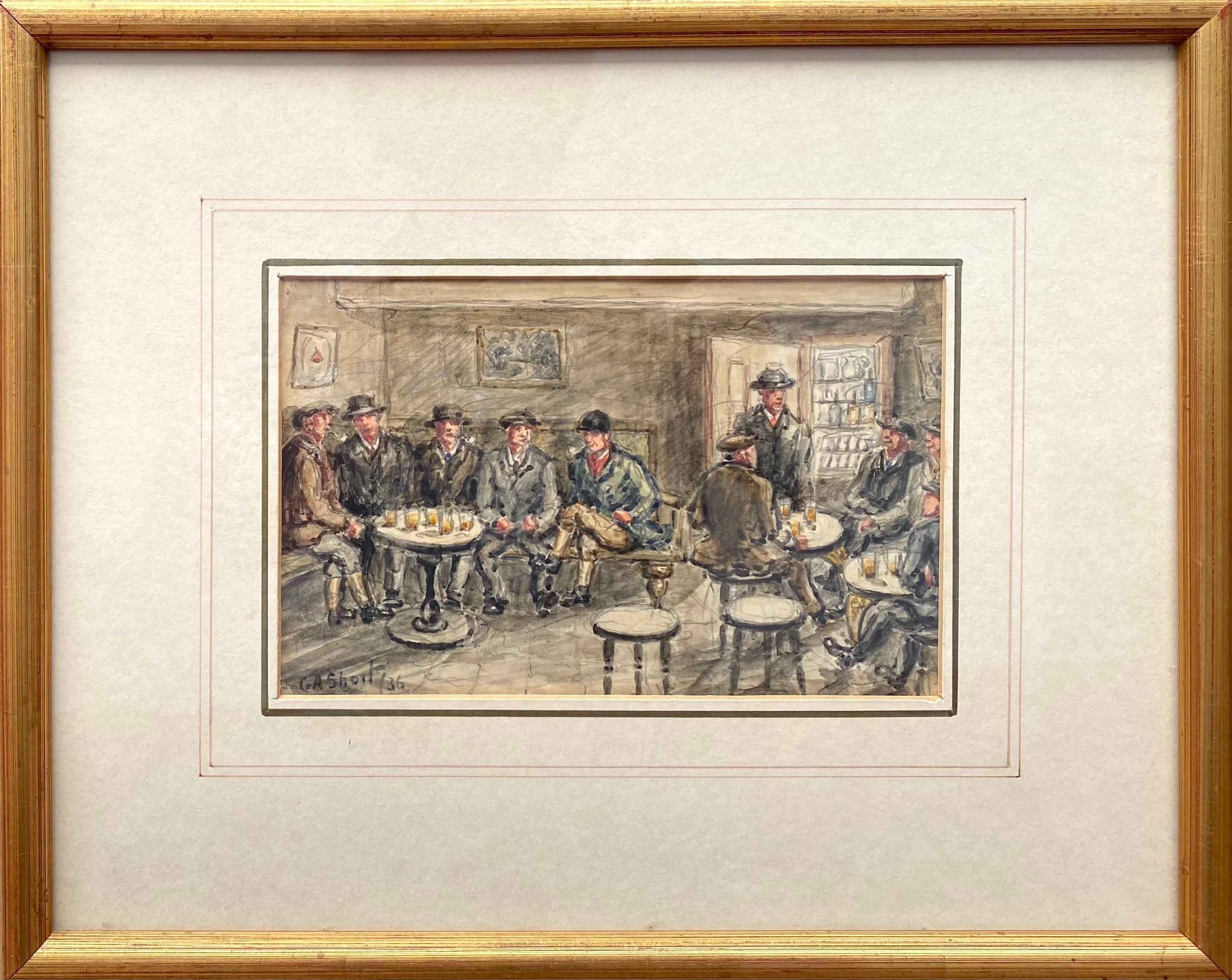 “British Pub” - Art by George Anderson Short