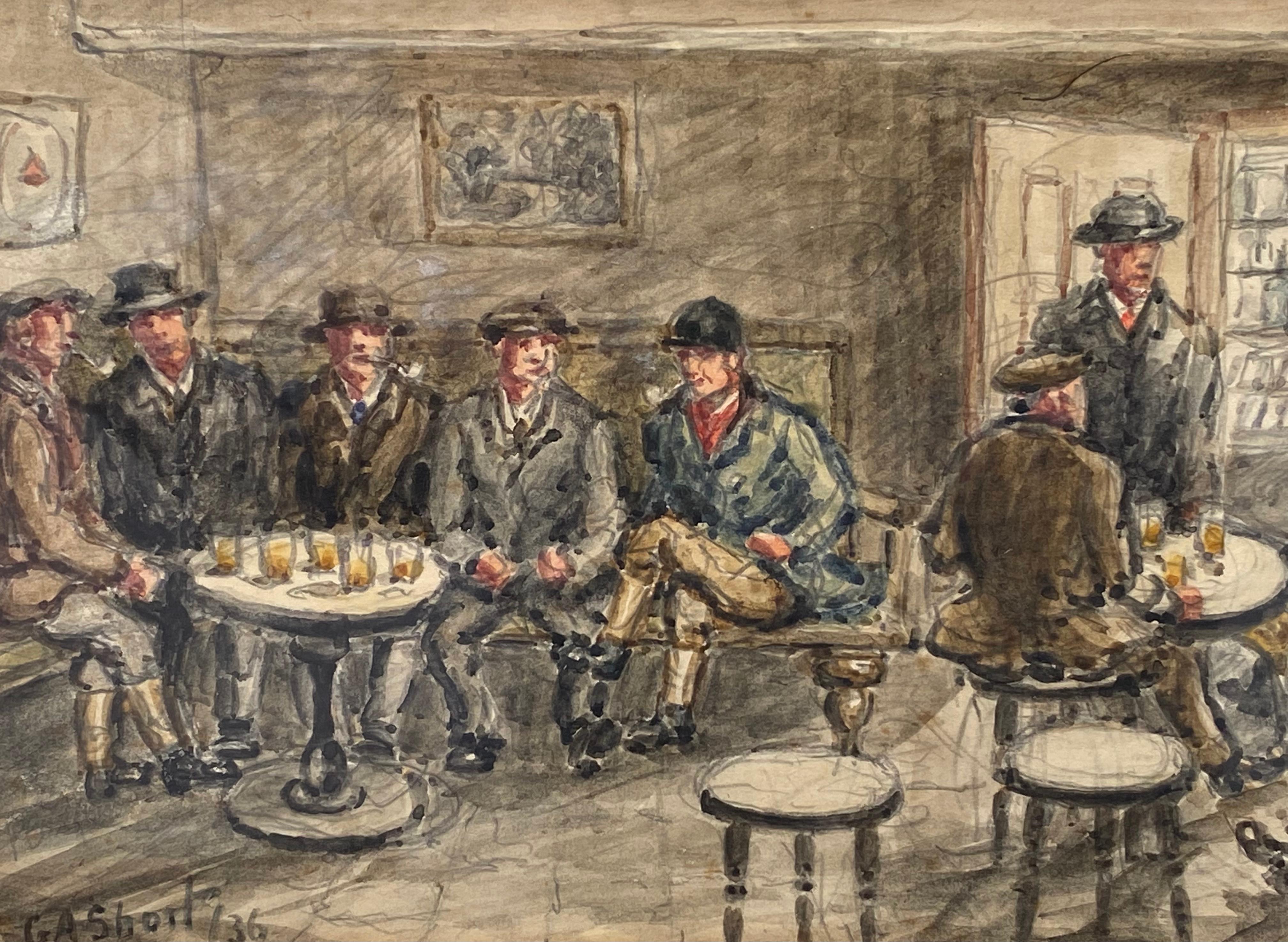Britischer Pub (Akademisch), Art, von George Anderson Short