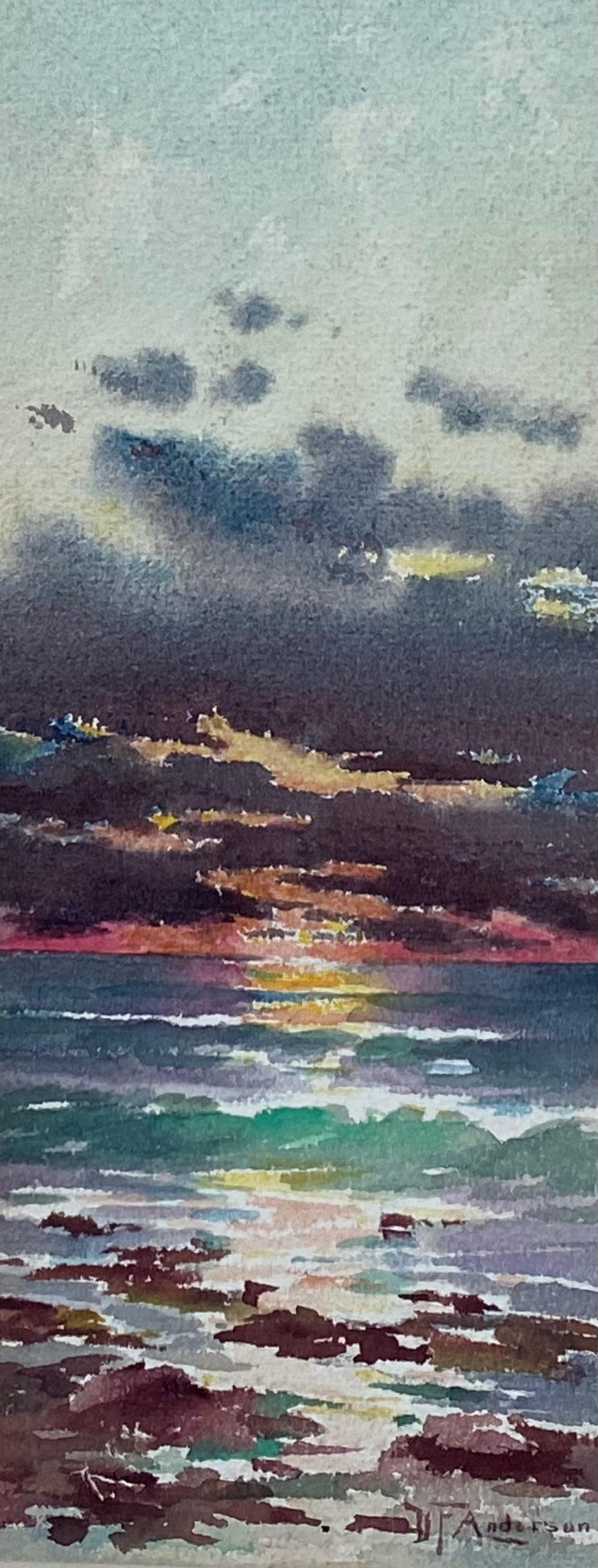 Dougal F. Anderson  Landscape Art - “Maine Sunset”