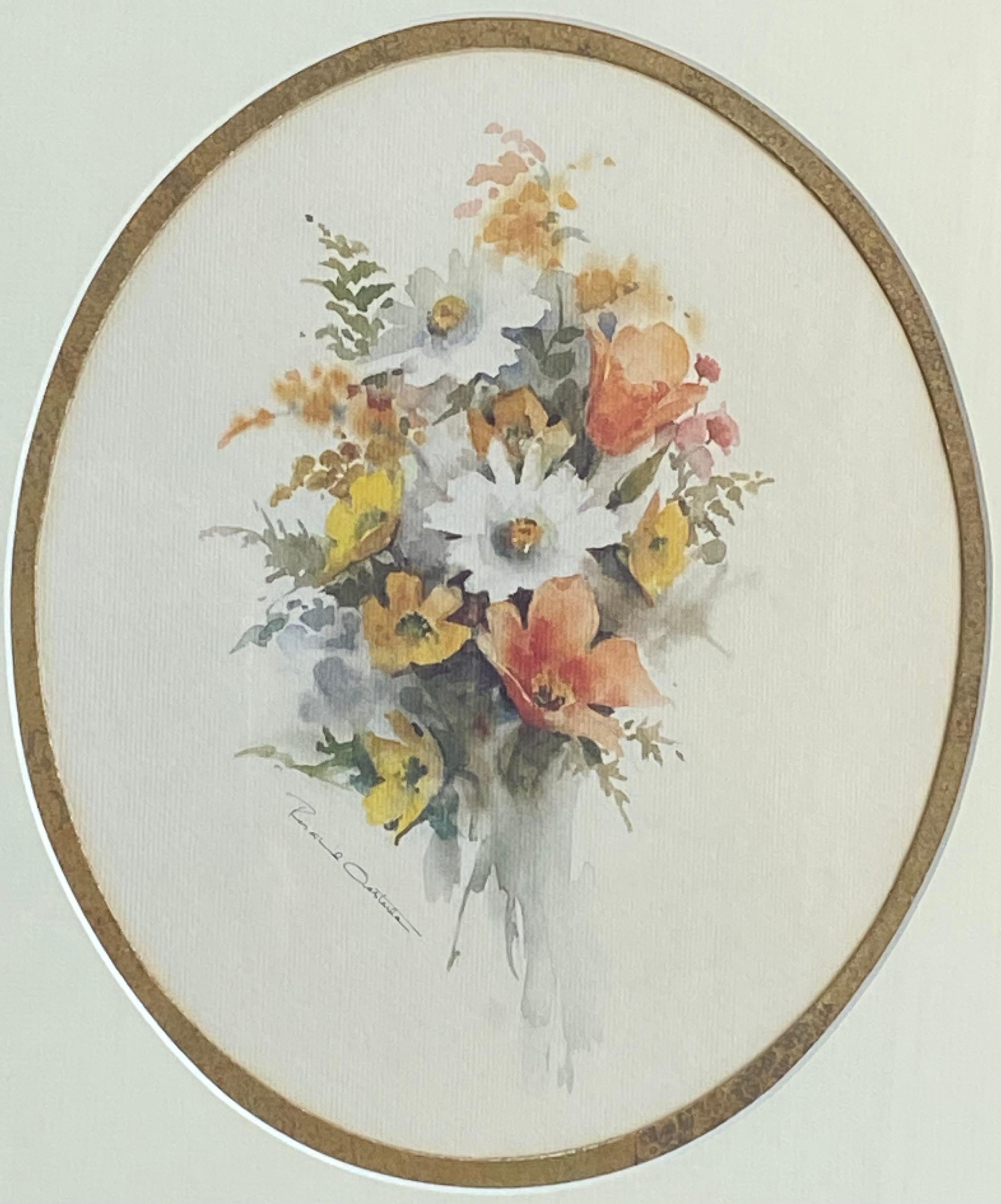 Rosalind Oesterle Still-Life – Frühlings-Blumenstrauß 2