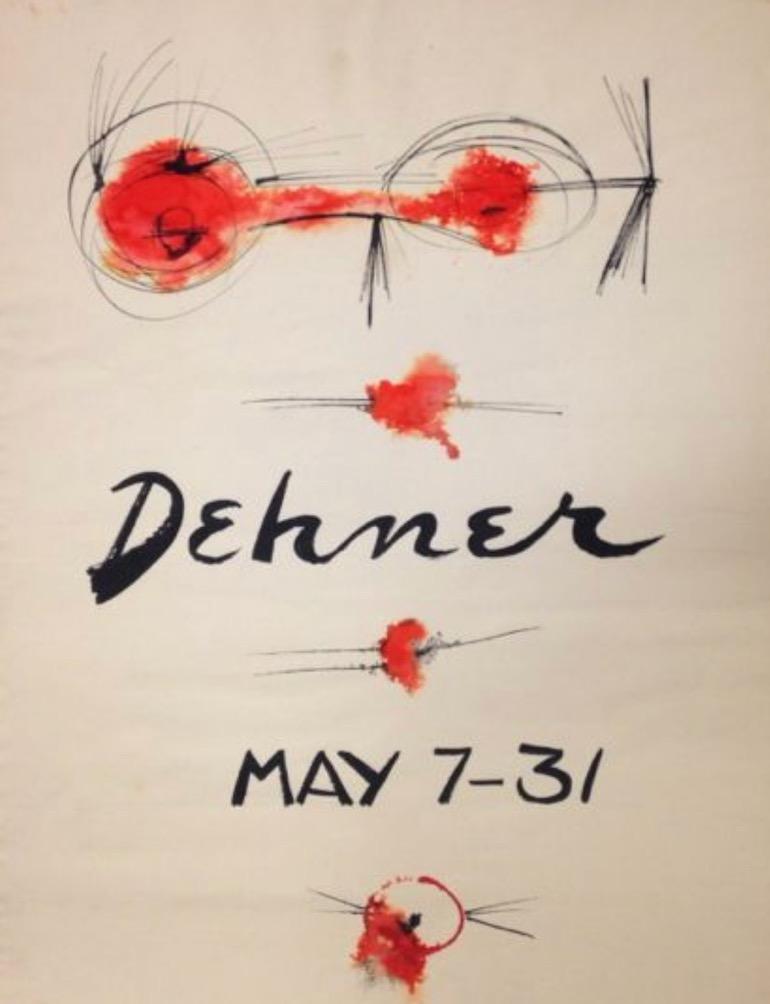 Dorothy Dehner, (Posterdesign)