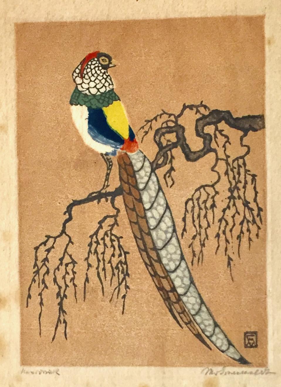 Pheasant - Print by Otto Robert Moritz von Gruenewaldt