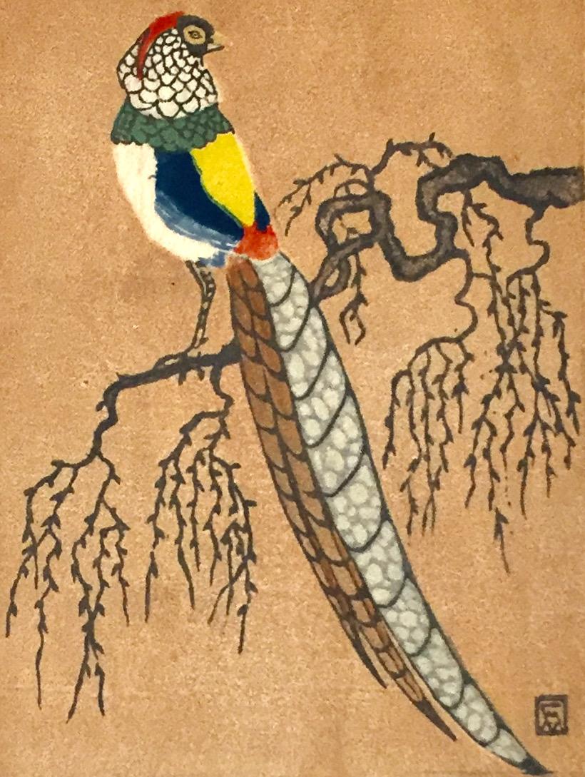 Otto Robert Moritz von Gruenewaldt Animal Print - Pheasant