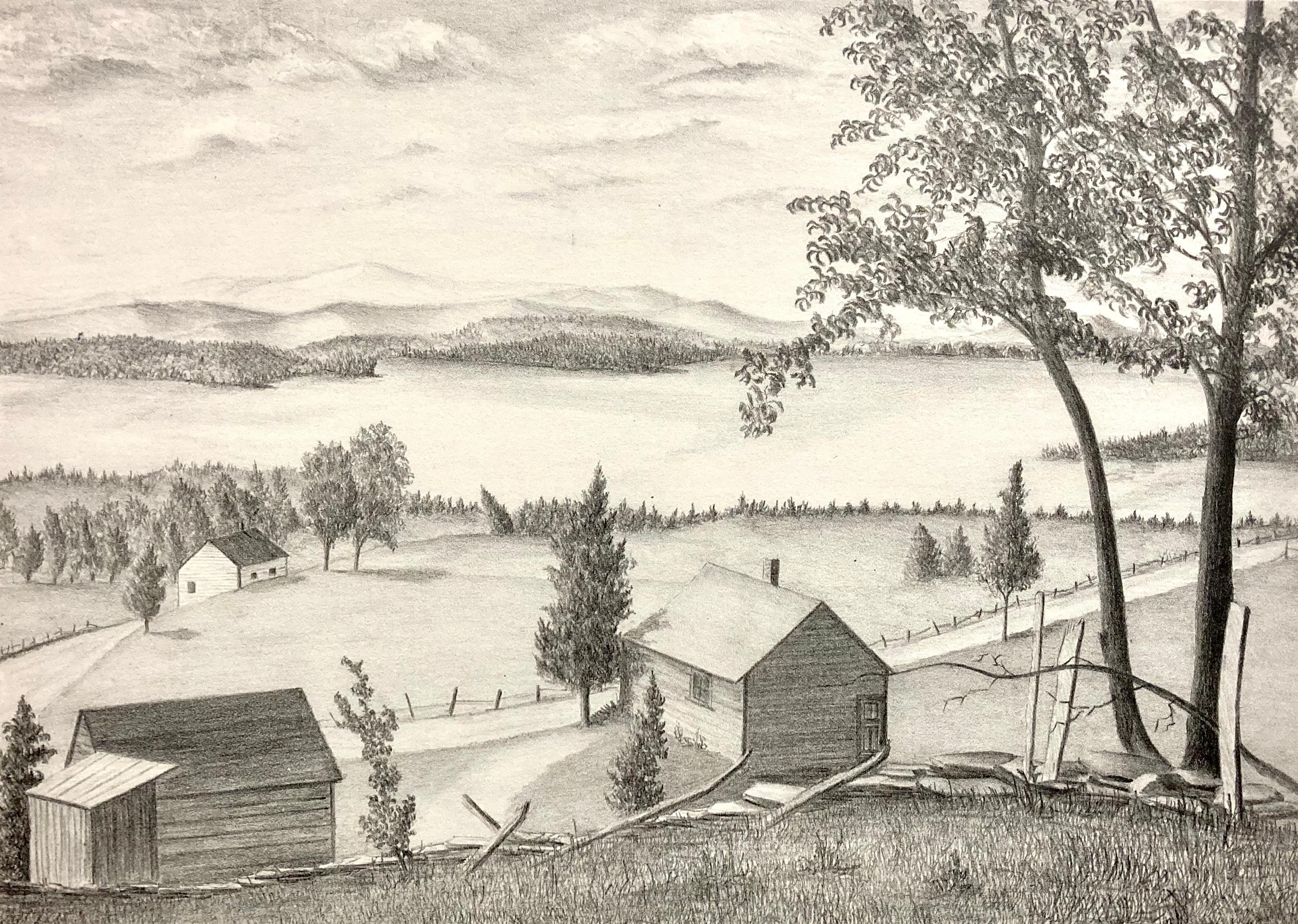 Grant Arnold, Summer Landscape (probably Woodstock NY) For Sale 1