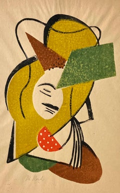 Martha Reed, (Astrazione a colori) (Testa?)