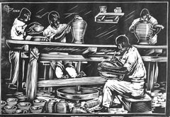 Heinrich Glintenkamp, Pottery Shop, Mexico