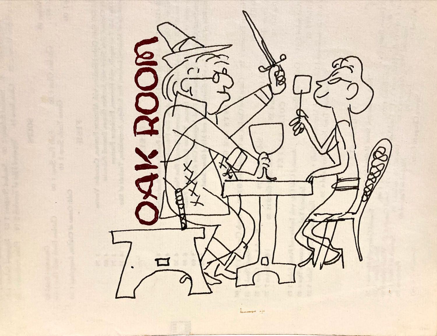 Alfred Bendiner, (Cena all'Oak Room, Plaza Hotel, NYC) in vendita 1