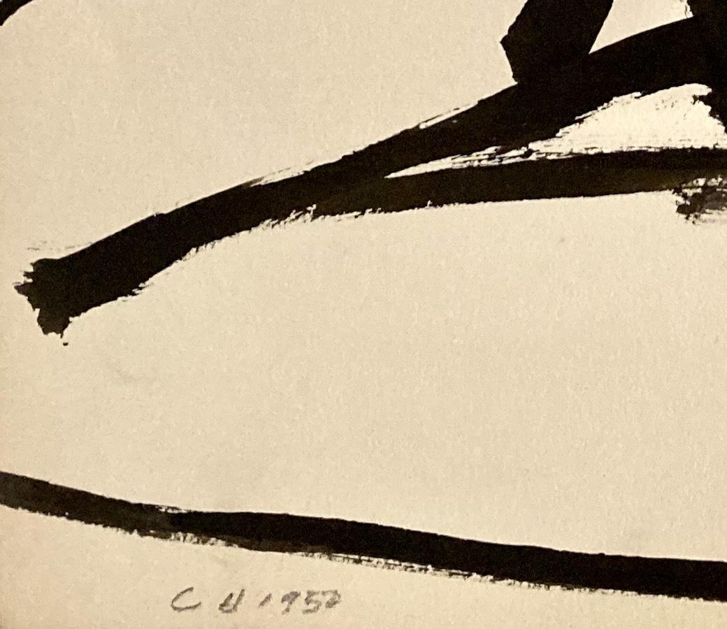 Clinton Hill, (nude n° 8), 1952, dessin, figure/abstraction en vente 3
