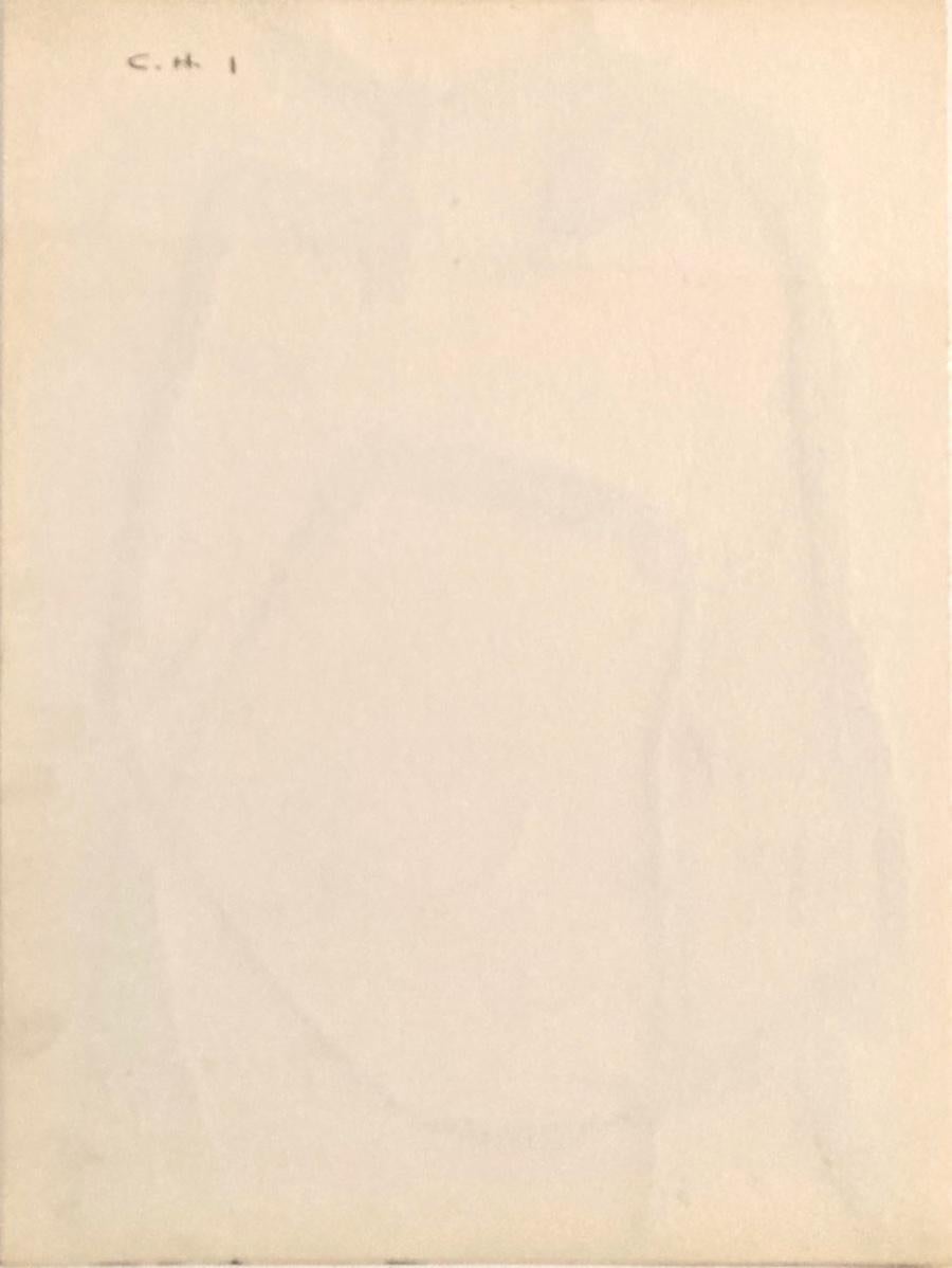 Clinton Hill, (nude n°1), 1951, dessin, figure/abstraction en vente 4