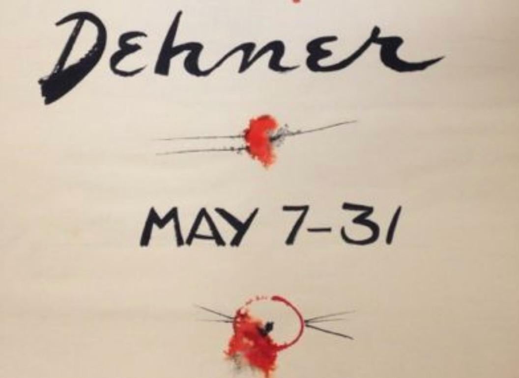 Dorothy Dehner, (Diseño de carteles), mediados de siglo, para la Galería Willard en venta 3