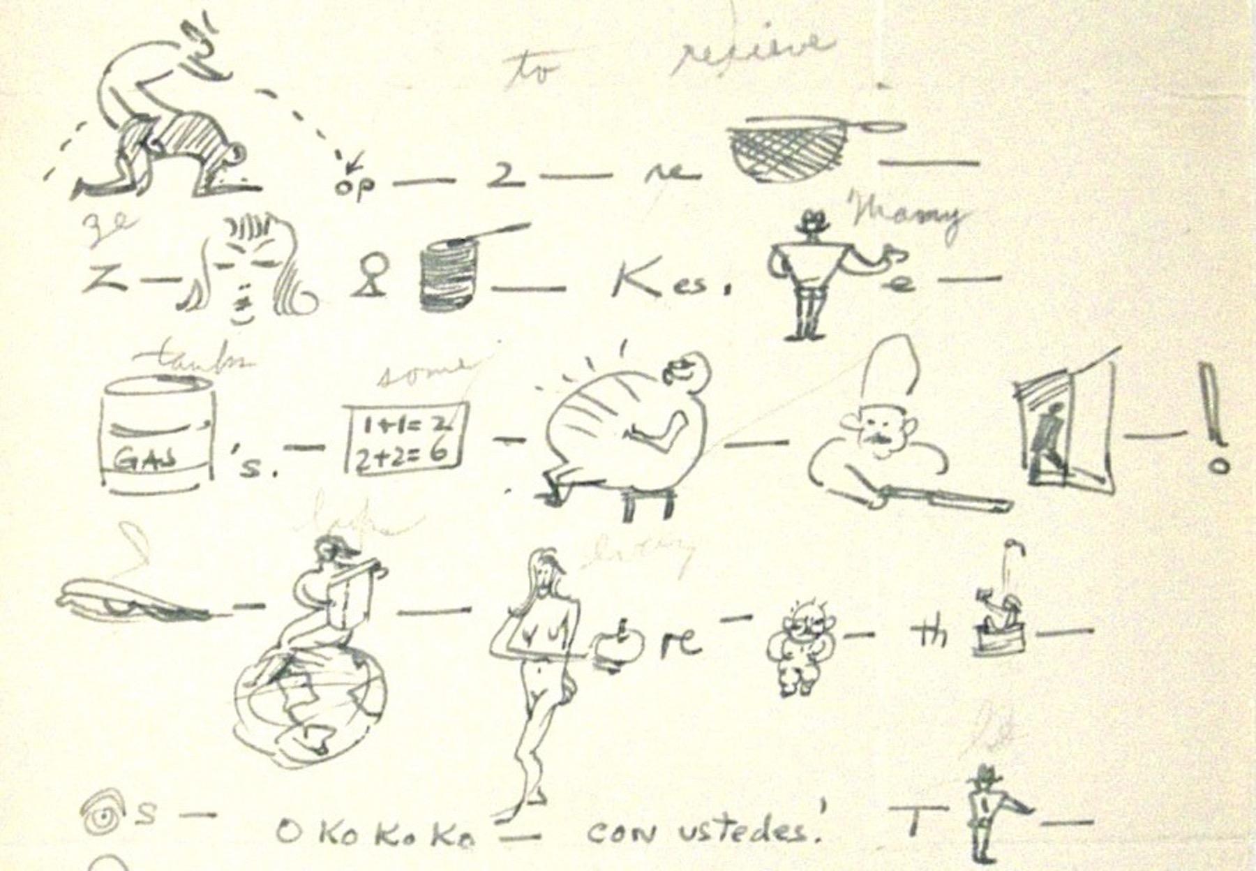 Mark Tobey, Lettera di Rebus in vendita 2