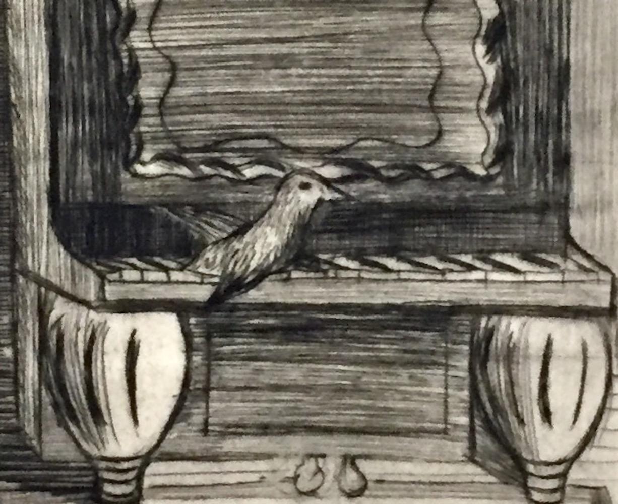 Bernard Sanders, Bird on Piano For Sale 1