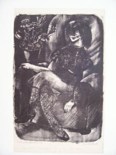 Lucille Fink, Girl with Flowers