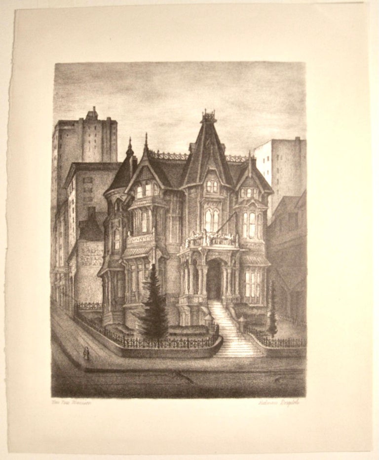 Van Ness Mansion, San Francisco - Print by Redman Dorgeloh